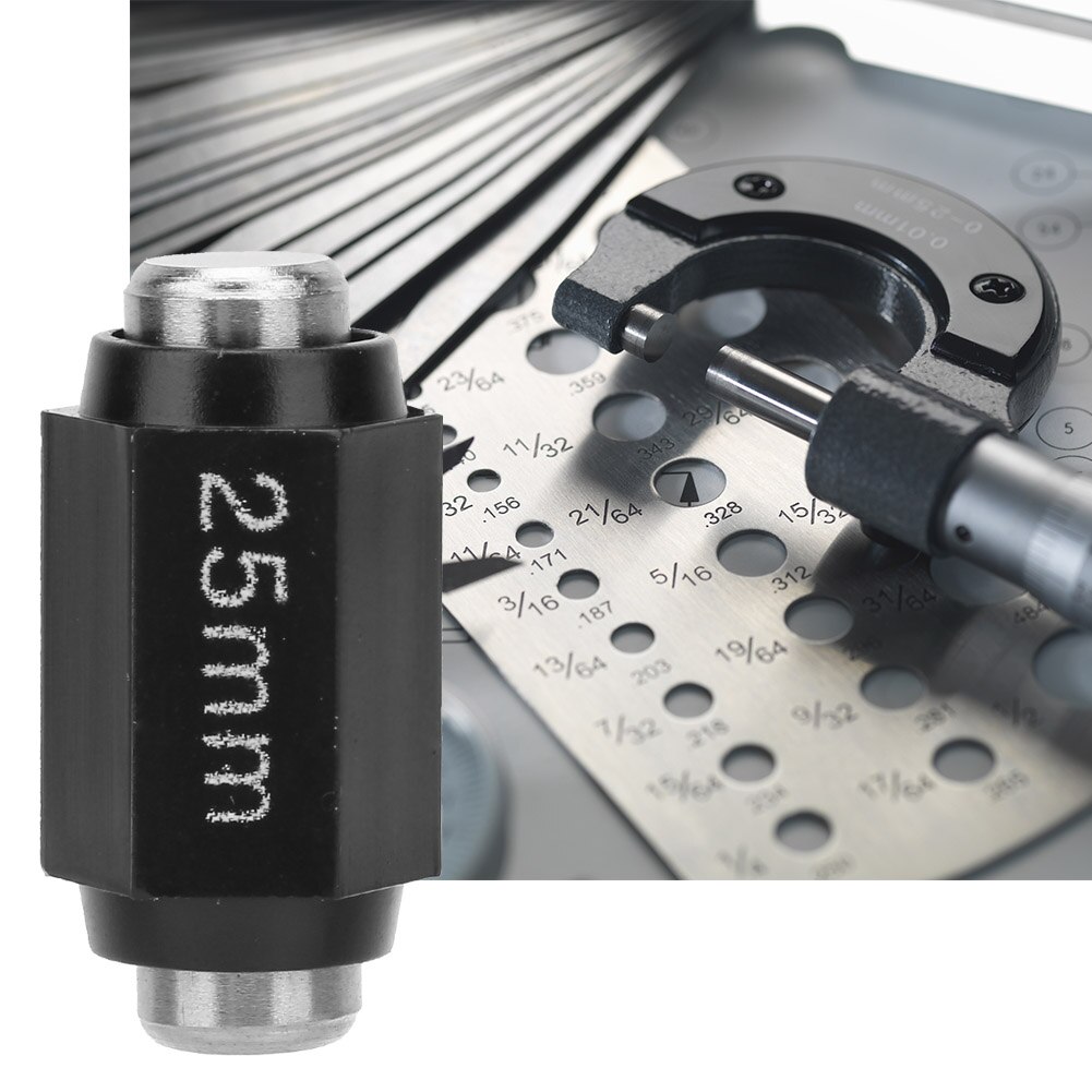 Stainless Steel Outside Micrometer Standard Caliper Calibration Block Rod Bar Measuring Tool