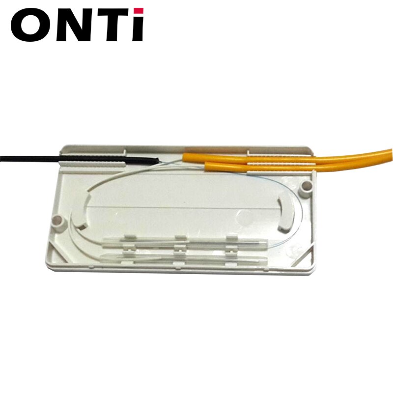 ONTi 10Pcs Optic Cable Protection Box Optical Fiber Protection Box Heat Shrink Tubing to Protect Fiber Splice Tray 2 into 2 out