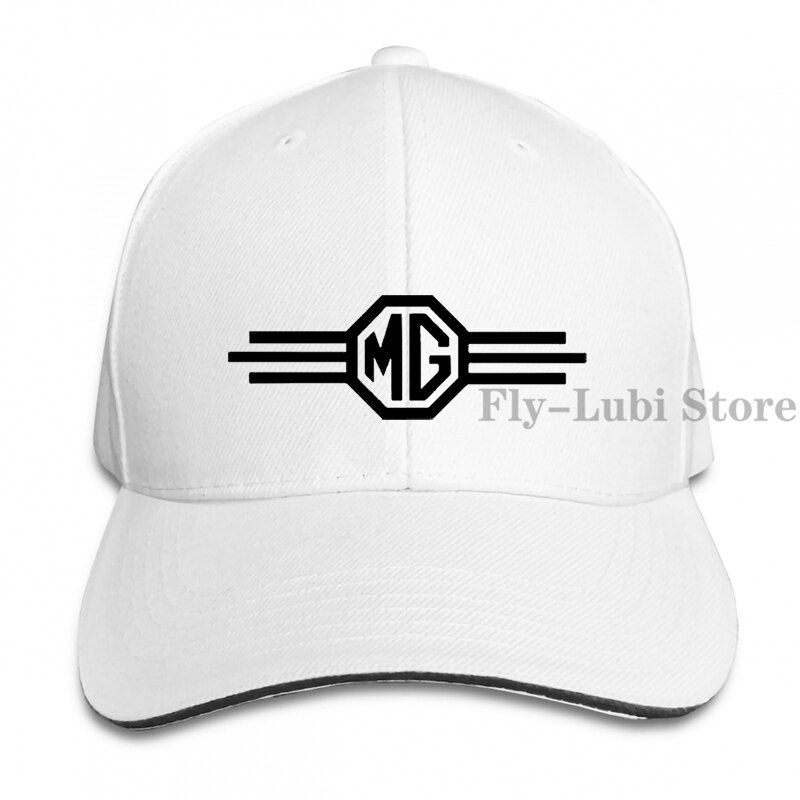 Mg Logo 3 Baseball cap men women Trucker Hats adjustable cap: 1-White