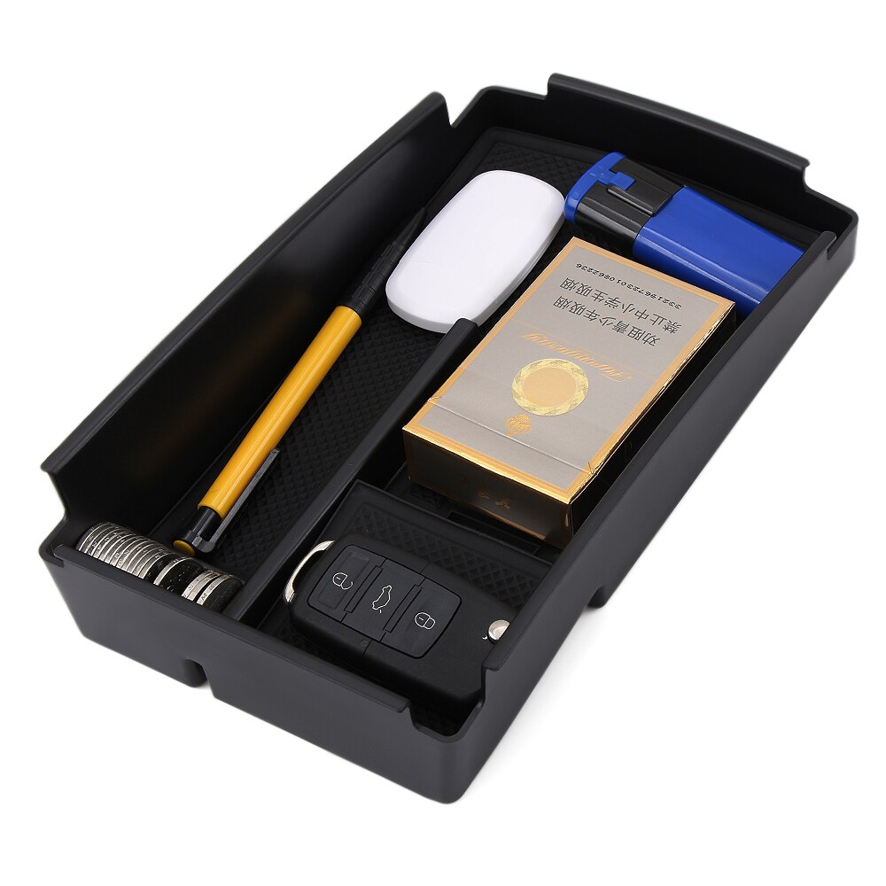 Car organizer suit for vw Volkswagen CC Passat B7 MAGOTAN B6 B7L central armrest storage glove holder container tray box