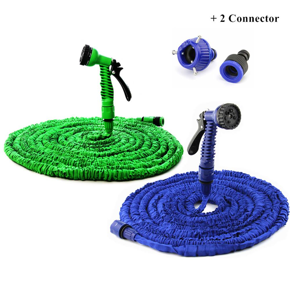25-100FT Garden Hose Expandable Flexible Telescopic Water Hose Pipe Watering With Spray Gun To Watering Car Wash Spray