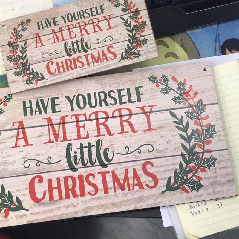 Christmas Special Shop Occasion Shabby Chic Wooden Funny Sign