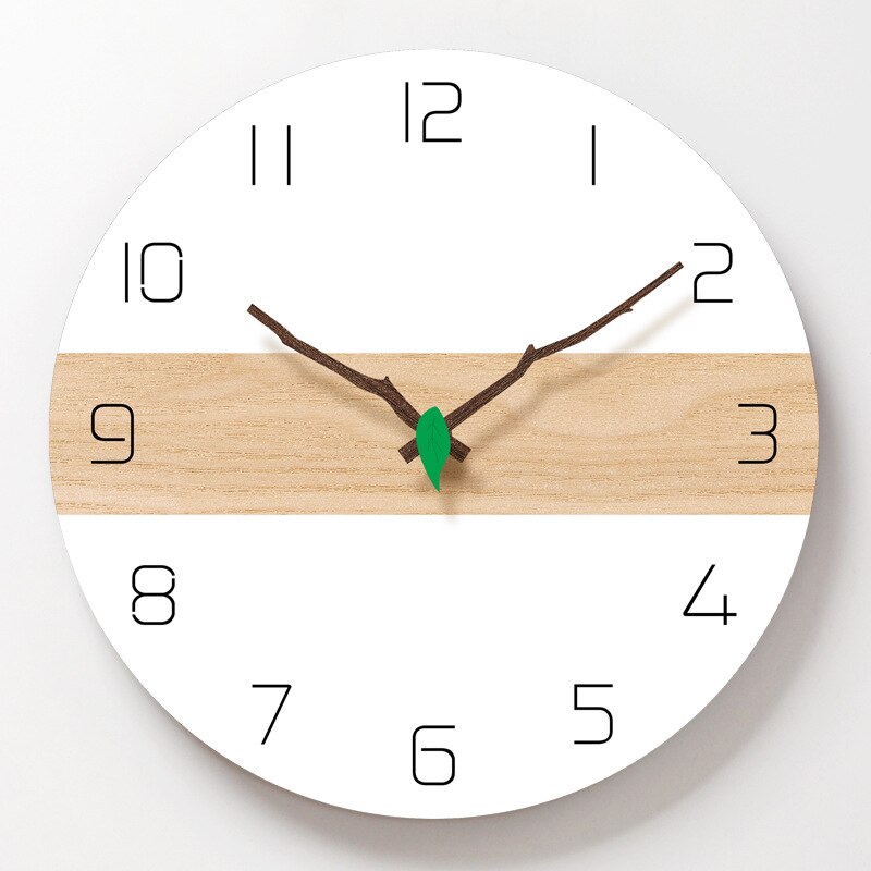 Wall Clock Modern Living Room Decoration Wall Watches Home Decor Single Face Needle Quartz Clocks For Home Decora: C