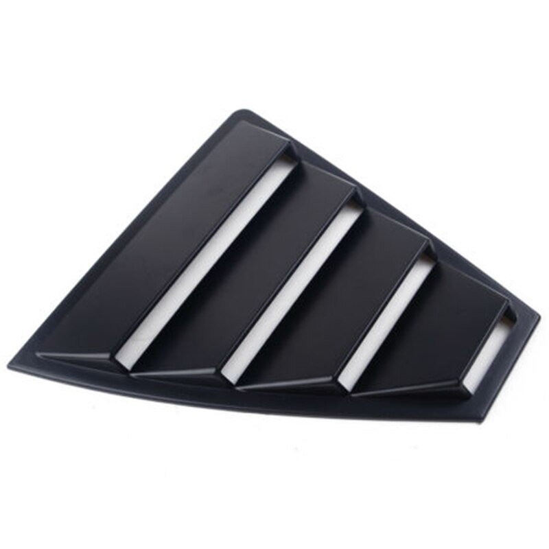 Rear Quarter Side Window Louvers Vent Cover Trim Panel Window Blinds Triangular for Hyundai Elantra