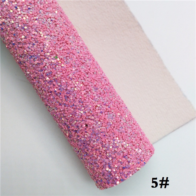 Glitterwishcome 21X29CM A4 taille paillettes tissu, gros cuir pailleté, Faux cuir PU tissu vinyle pour les arcs, GM502A: 5