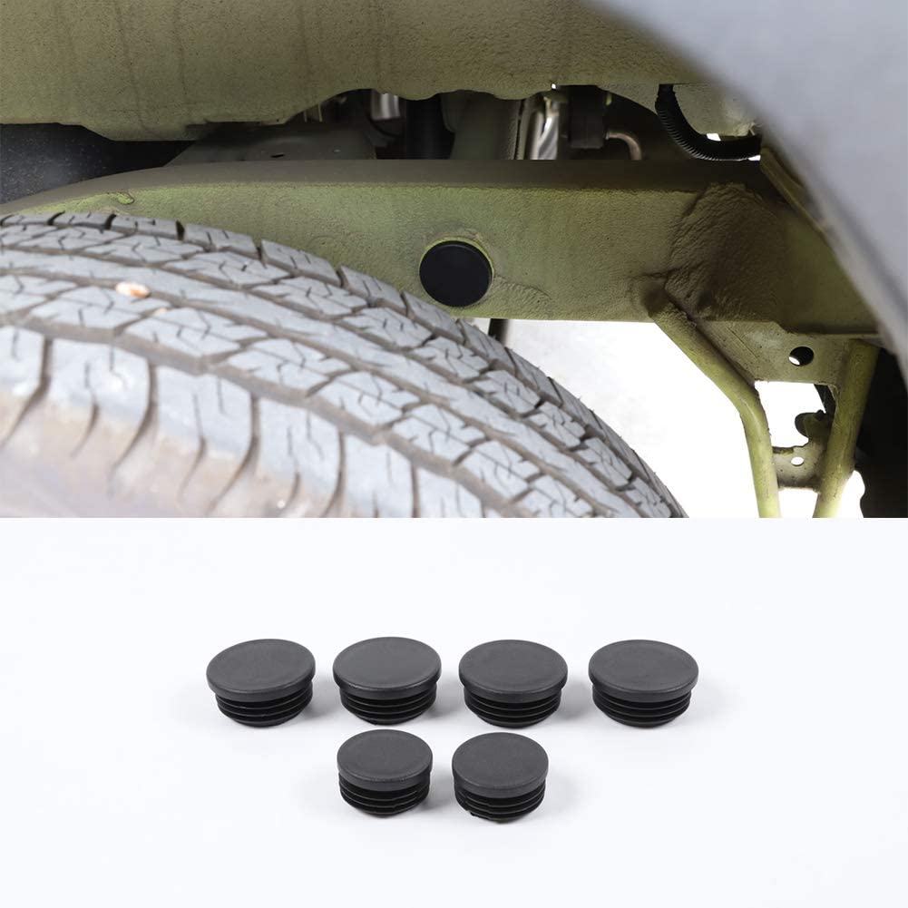 Chassis Components for Suzuki Jimny 6pcs Car Chassis Waterproof ABS Plug for Suzuki Jimny
