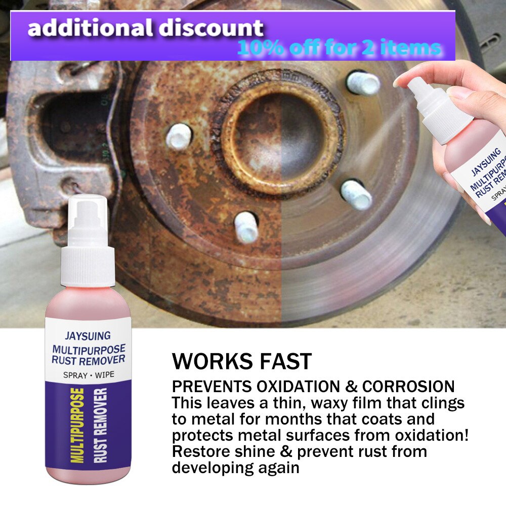 Rust Inhibitor Rust Remover Derusting Spray Car Maintenance Cleaning
