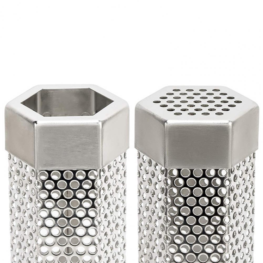 Smoker Tube Eco-friendly Rust-proof Stainless Steel BBQ Pellet Smoker Tube Accessories Barbecue Grill Tool Cooking Meat Bacon