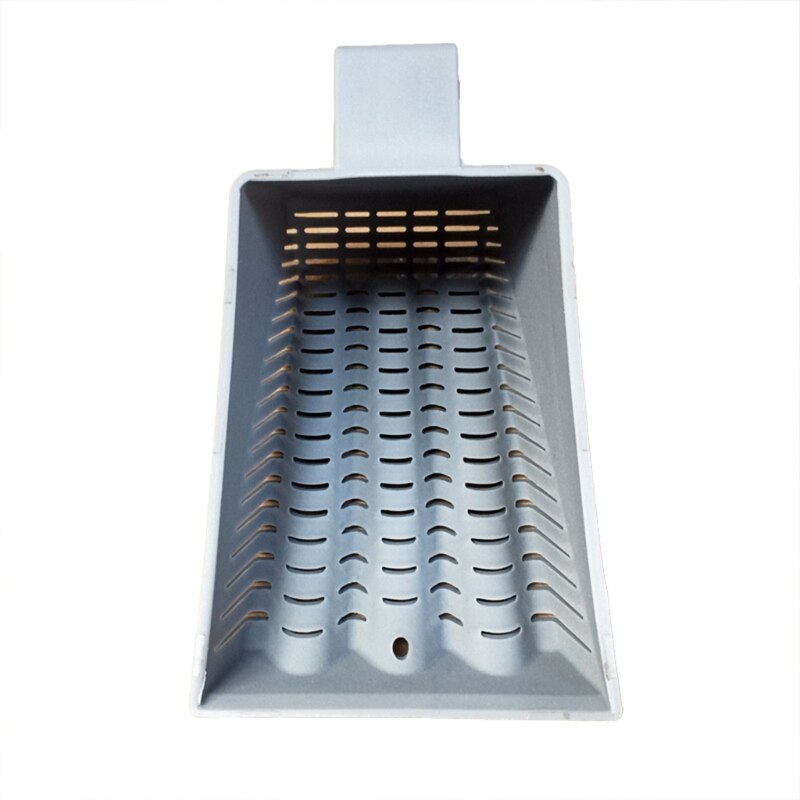 Akvarium akvarium grus sand skopa spade skrapa städpanna grå