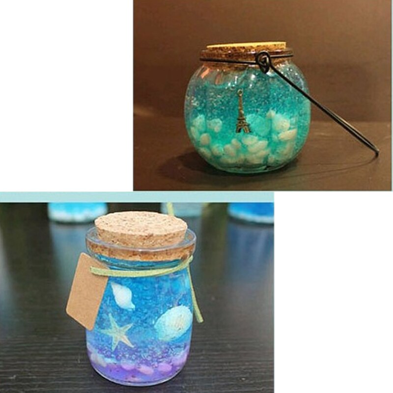 Magic Fluorescent Glow In The Dark Lichtgevende Party Heldere Verf Star Wens Fles Deeltje Lichtgevende Zand Kinderen Toys10