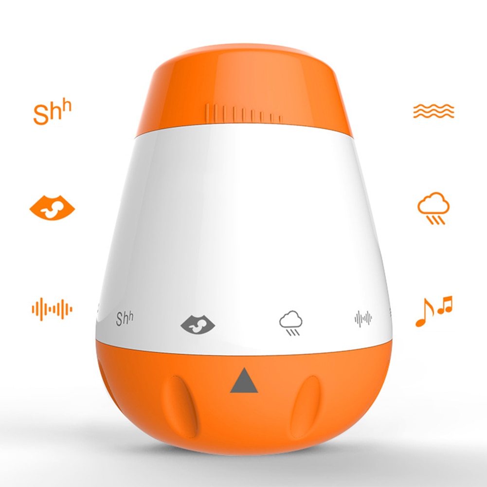 Clever Musik Weiß Lärm Stimme Sensor Wiederaufladbare Baby Kleinkinder Therapie Klang Maschine Schlaf Schnuller Tragbare