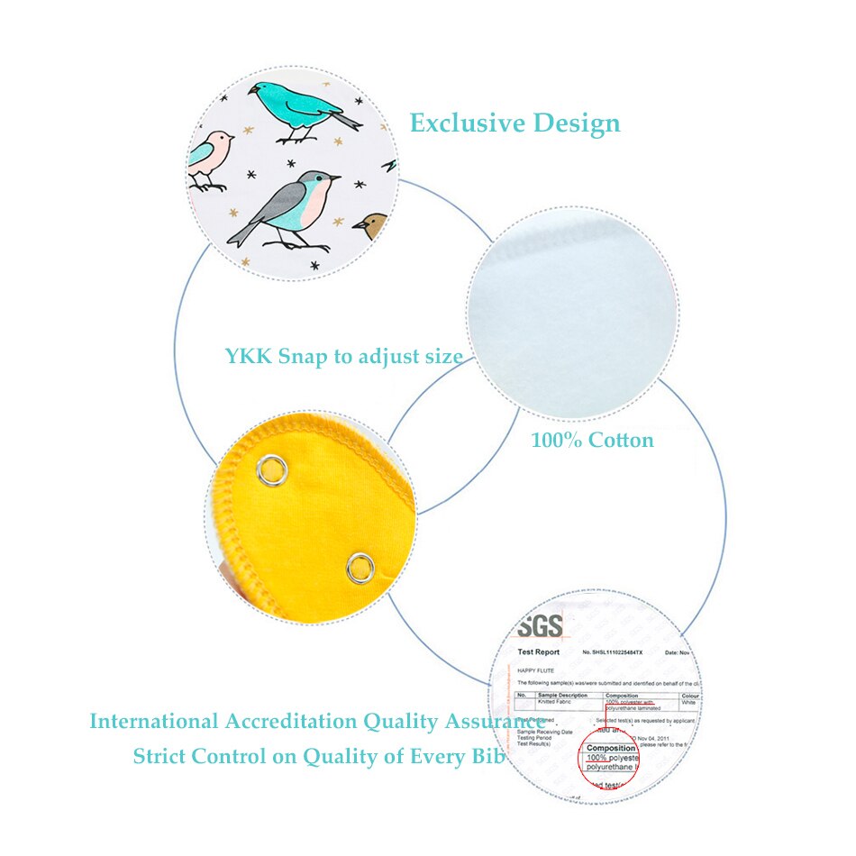 Elinfant Bandana Baby Slabbetjes Voor Baby Leuke Mooie Prinses 100% Puur Katoen Super-Stijlvolle Anti-Geur Anti-bacteriële Schort Droog Slabbetjes