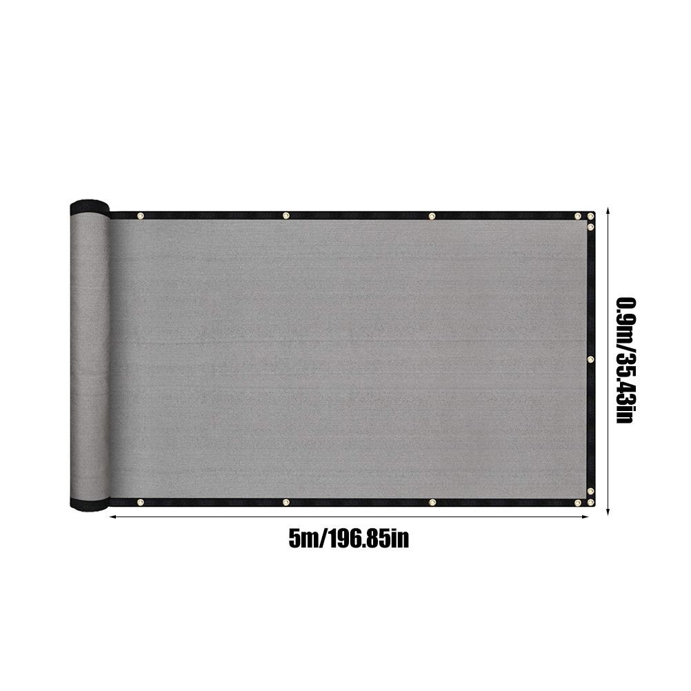 Waterproof Balcony Shade Net Balcony Privacy Screen Cover Weather-Resistant Windscreen For Outdoor Backyardsalon De Jardin Net