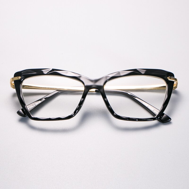 H45591 Diamond style frame Square Glasses Frames Women Optical Computer Glasses