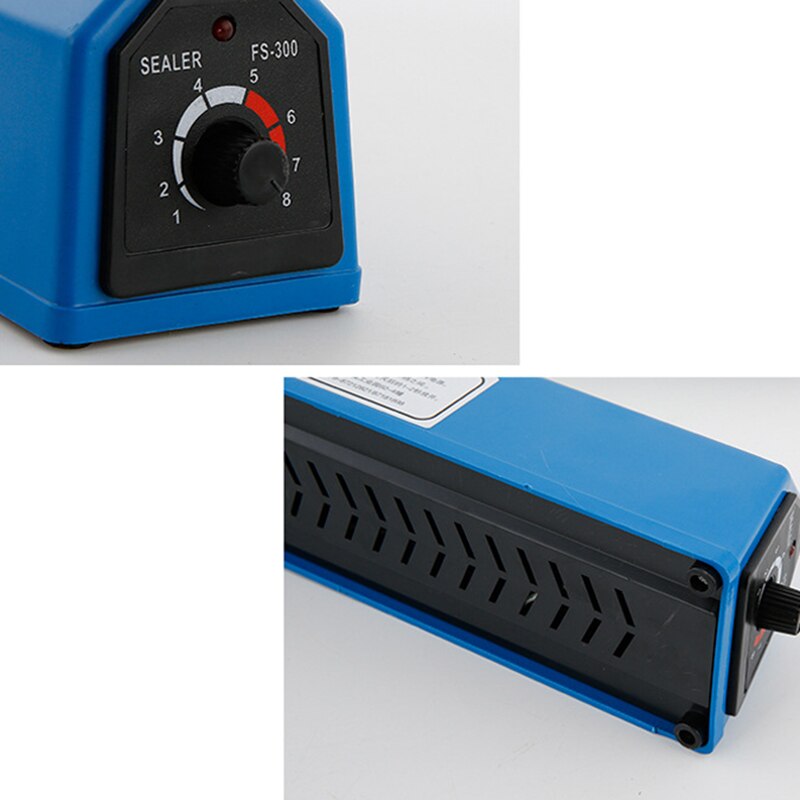 220v 300w 8 inch impulssealer warmtesealer keukenvoedselsealer vacuümzaksealer plastic zak verpakkingsgereedschap us-stekker