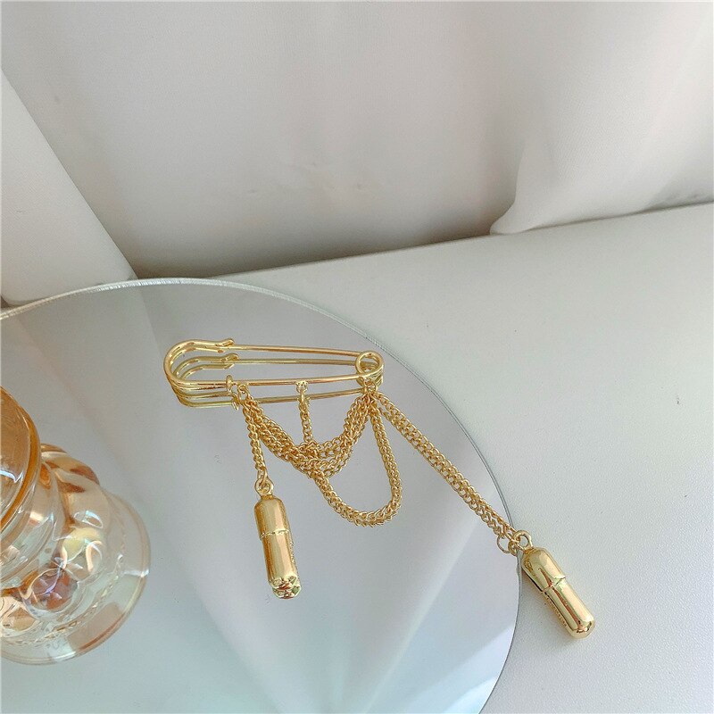 Edy 21SS S925 Ambush Gloeilamp Pin Oorbel Collection Metalen Logo Stud Oorbellen Voor Vrouwen Meisjes Partij Sieraden: U Brooch