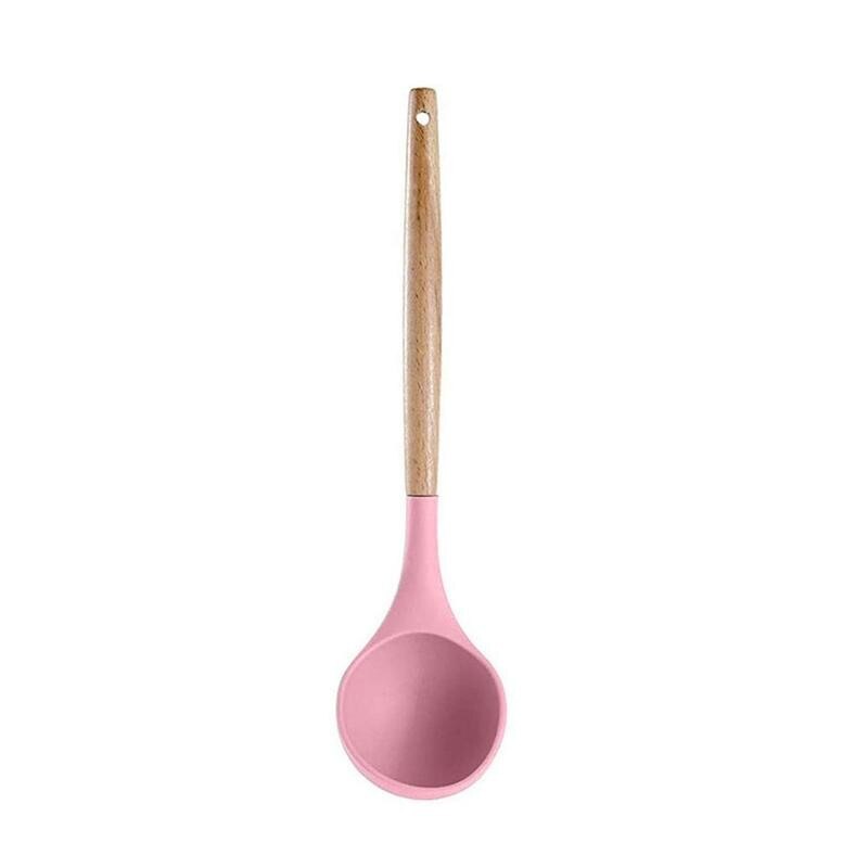 Silicone Kitchenware Cooking Utensils Set Heat Resistant Stick Tools Set Cooking Non Kitchen Utensils Kitchenware Set Kitch R7E7