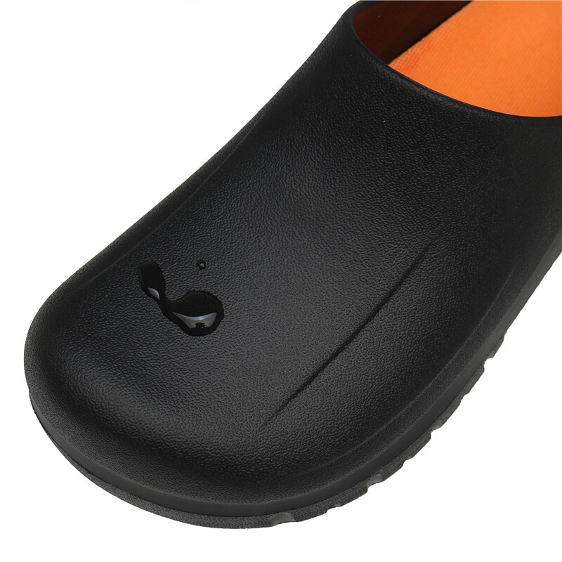 Zapatos antideslizantes para Chef de cocina, calzado de trabajo plano informal, impermeable, a prueba de aceite, resistentes, zuecos de cocina para Hotel, talla grande 39-48