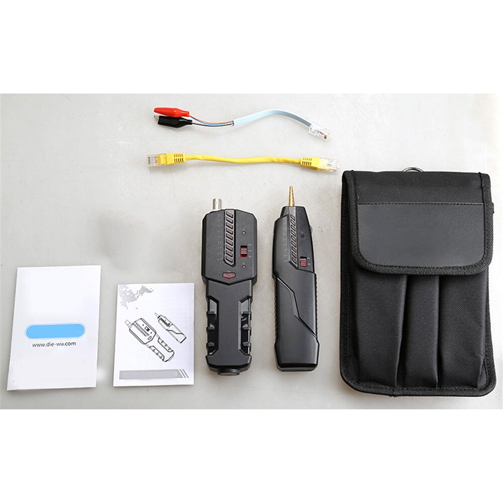 Multi Function RJ45 RJ11 Ethernet Lan Cable Tester Telephone Wire Tracker Network Detector Line Finder