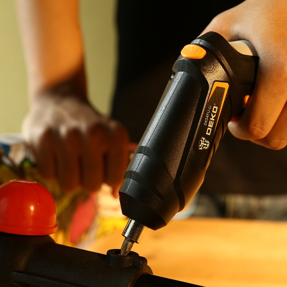 DEKOPRO Perceuse sans fil 8 V, ensemble