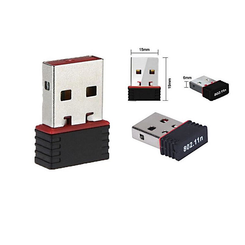 Wireless USB WiFi Adapter 300Mbps wi fi Dongle PC Network Card Dual Band wifi 2.4G Adapter Lan USB Ethernet Receiver AC Wi-fi