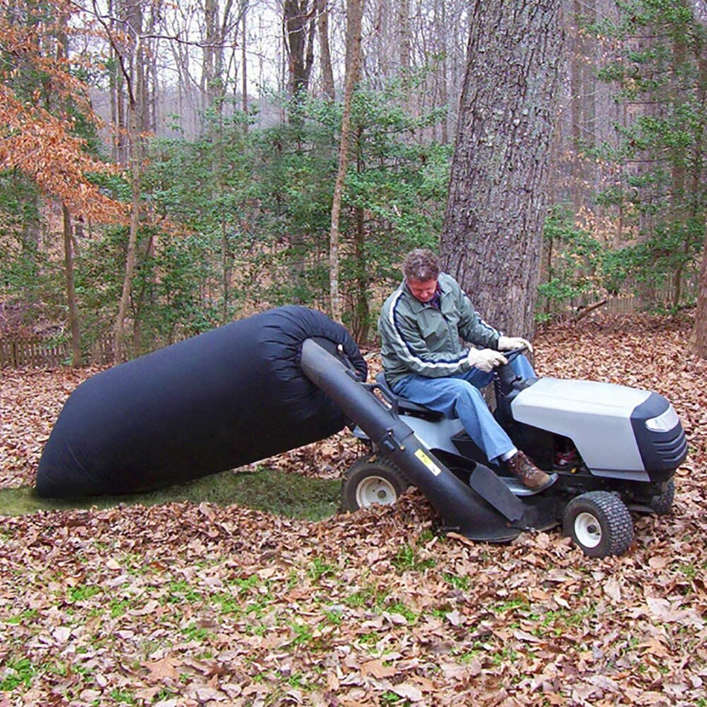 Foldable Lawn Leaves Bag Garden Lawn Tractor Leaf Bag Grass Catcher Bag Lawn Mower Bag With Chute Kit