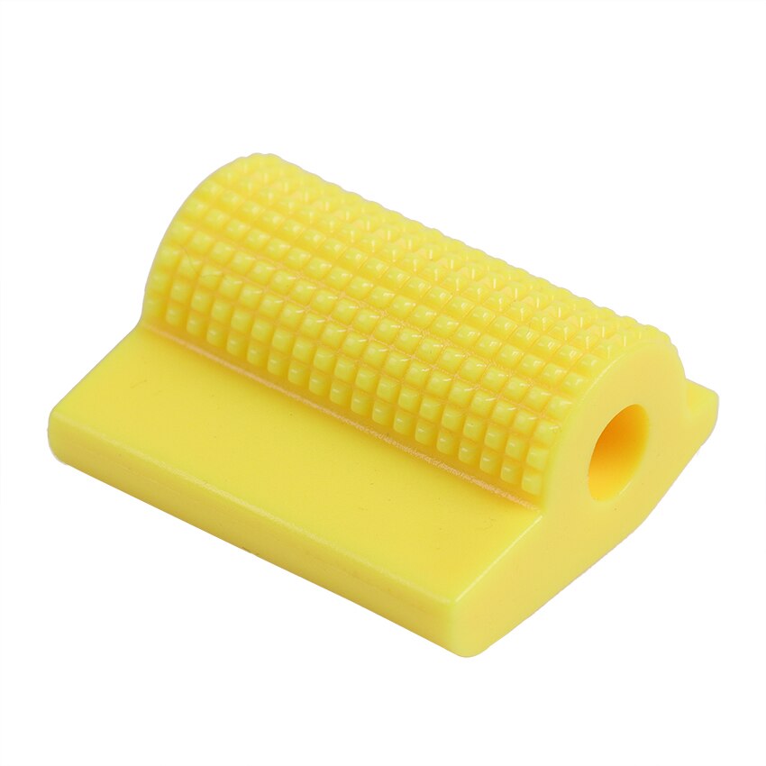 Pédale de changement de vitesse universelle pour moto, couvercle en caoutchouc, protecteur de chaussure, cheville, manchon en Gel: YELLOW