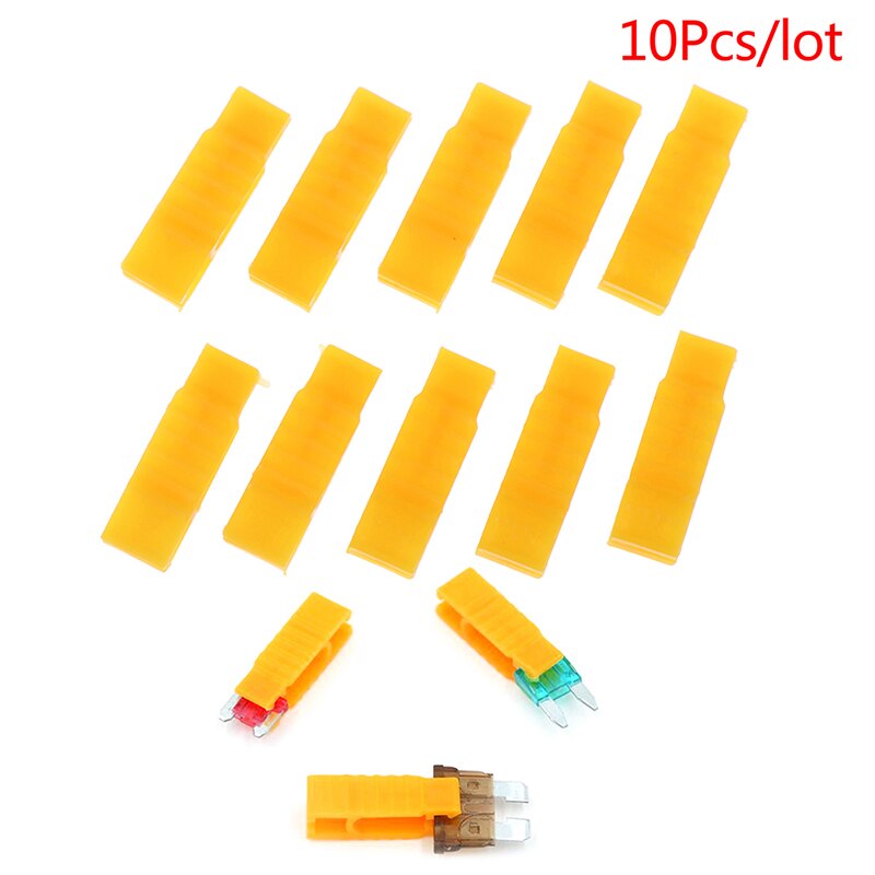 10 st säkringsklämma verktyg bil säkring dragkraft bil säkringsavdragare 3 * 1cm/1.18*0.39 "
