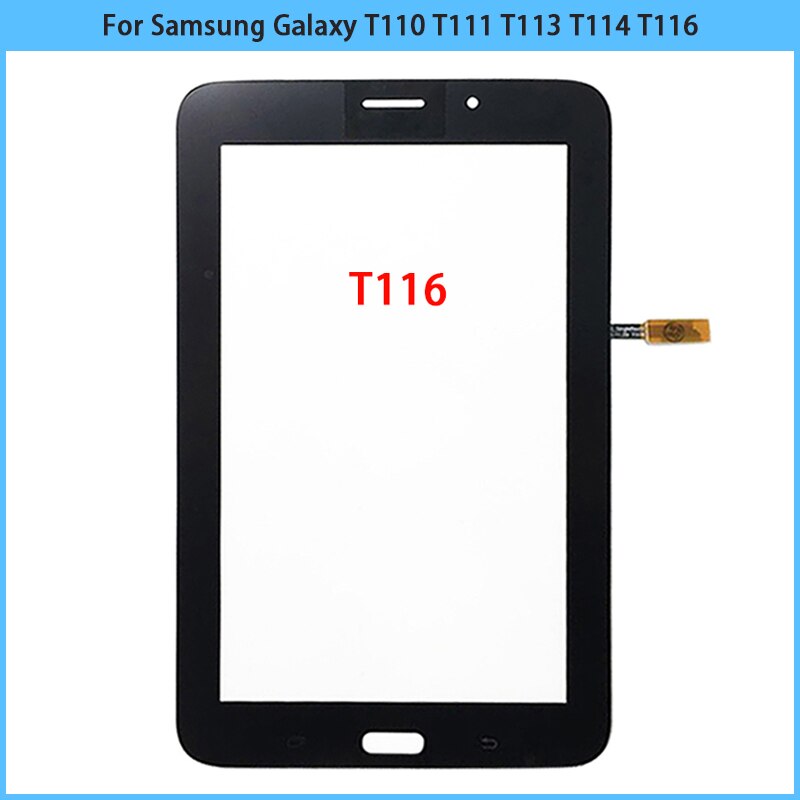 For Samsung Galaxy Tab 3 Lite T114 T116 Touch Sensor Glass Digitizer T110 T111 T113 Touch Screen