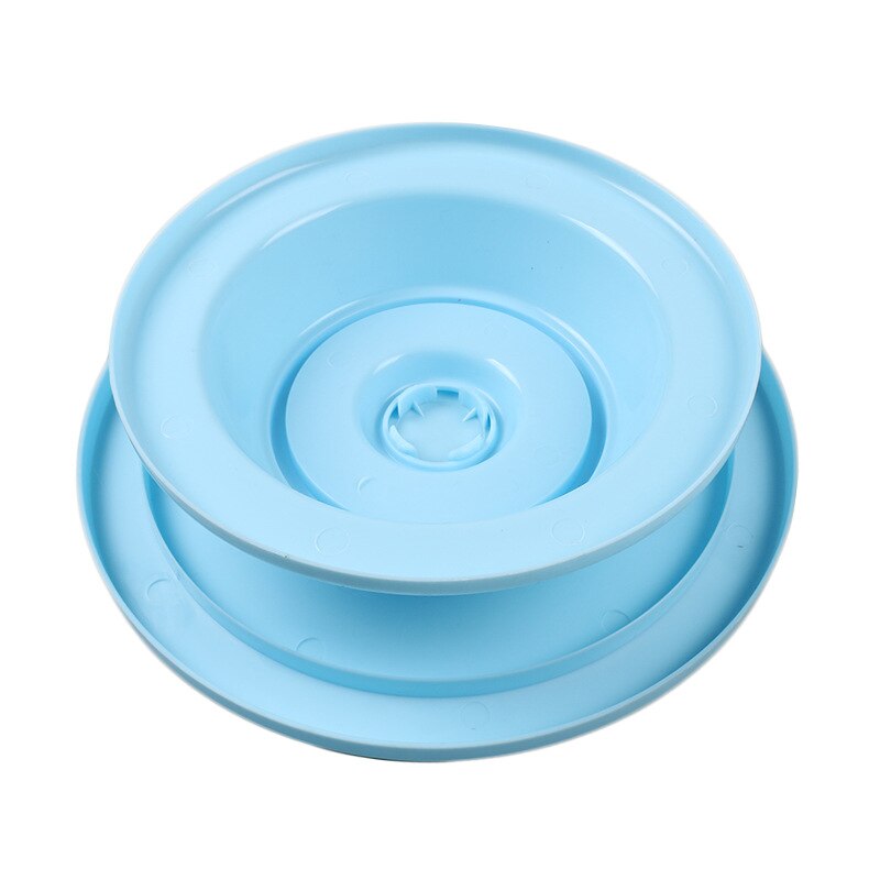 Suporte giratório de plástico para bolo, placas giratórias antiderrapantes para decoração de bolo, mesa rotativa, ferramenta de cozimento