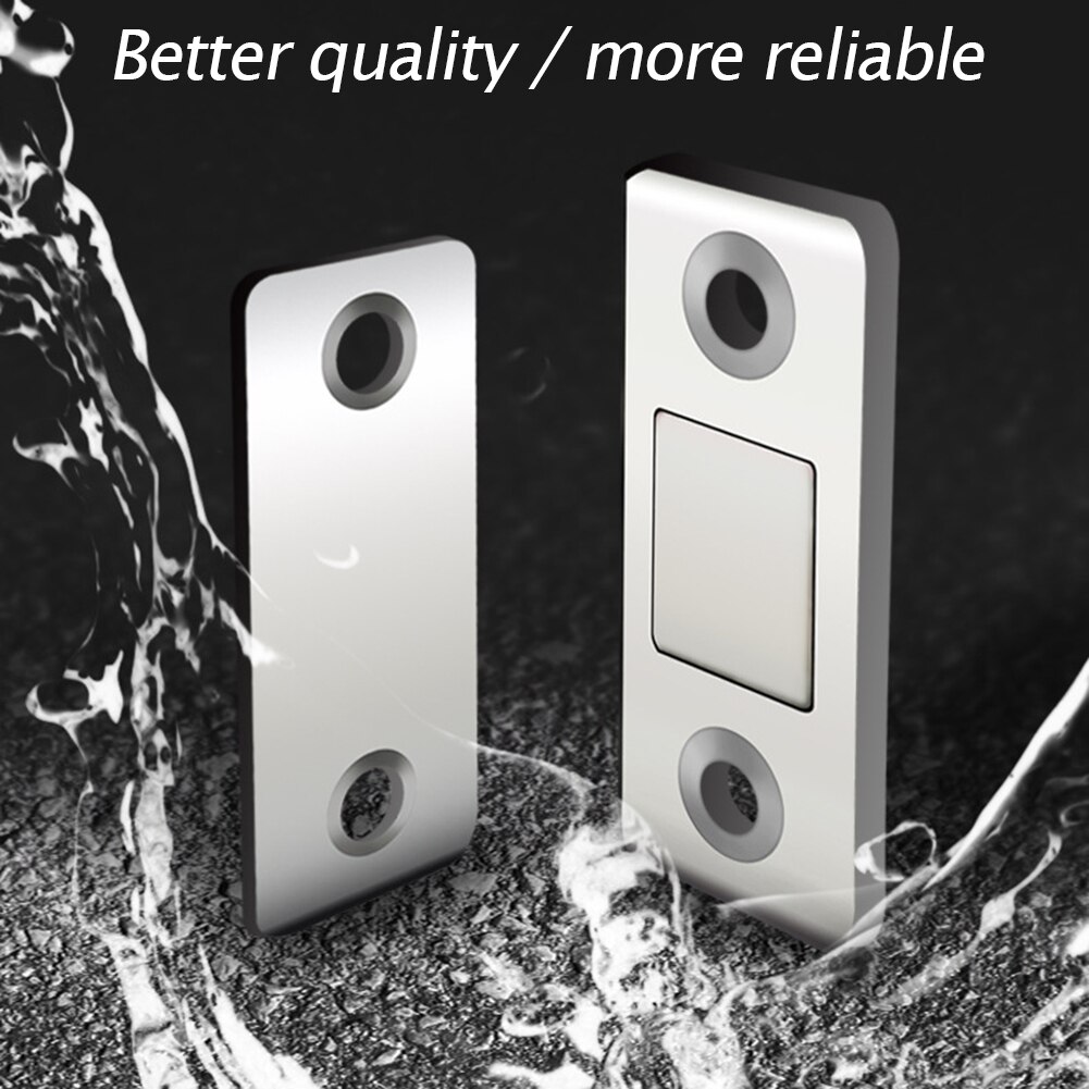Strong Magnetic Door Closer Cabinet Door Catch Latch Furniture Doors Magnet Stop for Closet Cupboard Furniture Hardware