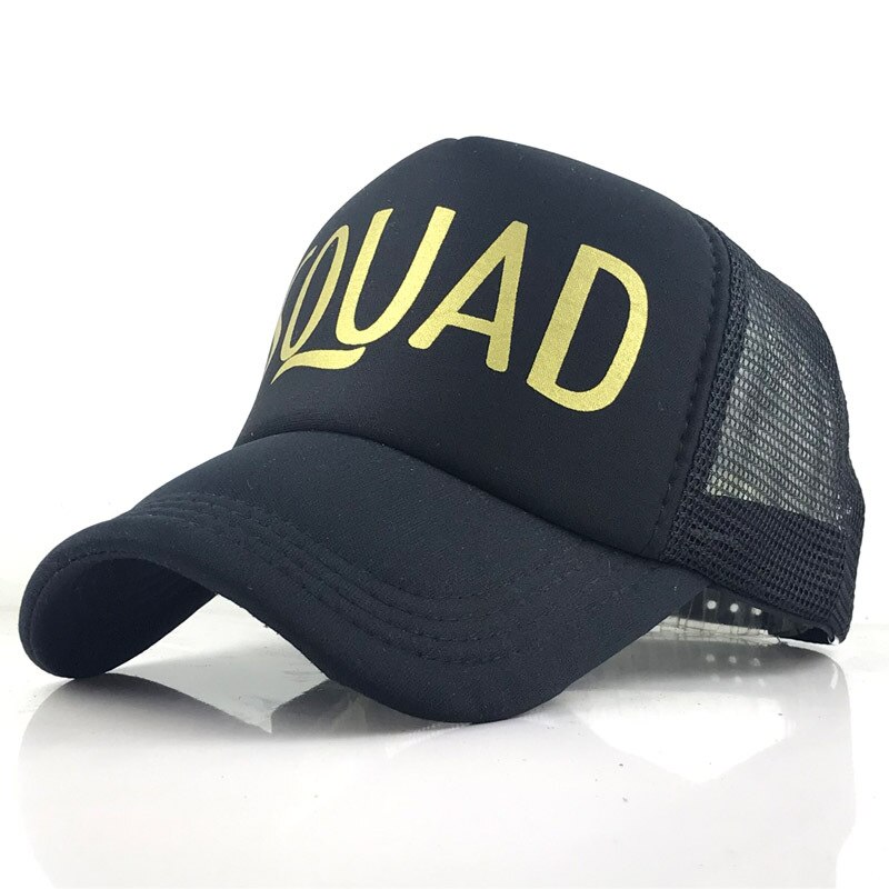 Europe and the United States Bride Tribe Trucker: small SQUAD black