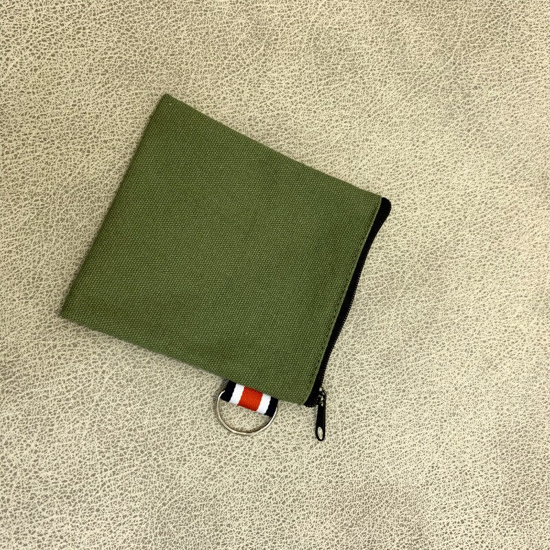 Canvas coin purse jewelry bag earphone bag household cotton linen sanitary napkin bag credit card holder cosmetic storage bag: 11