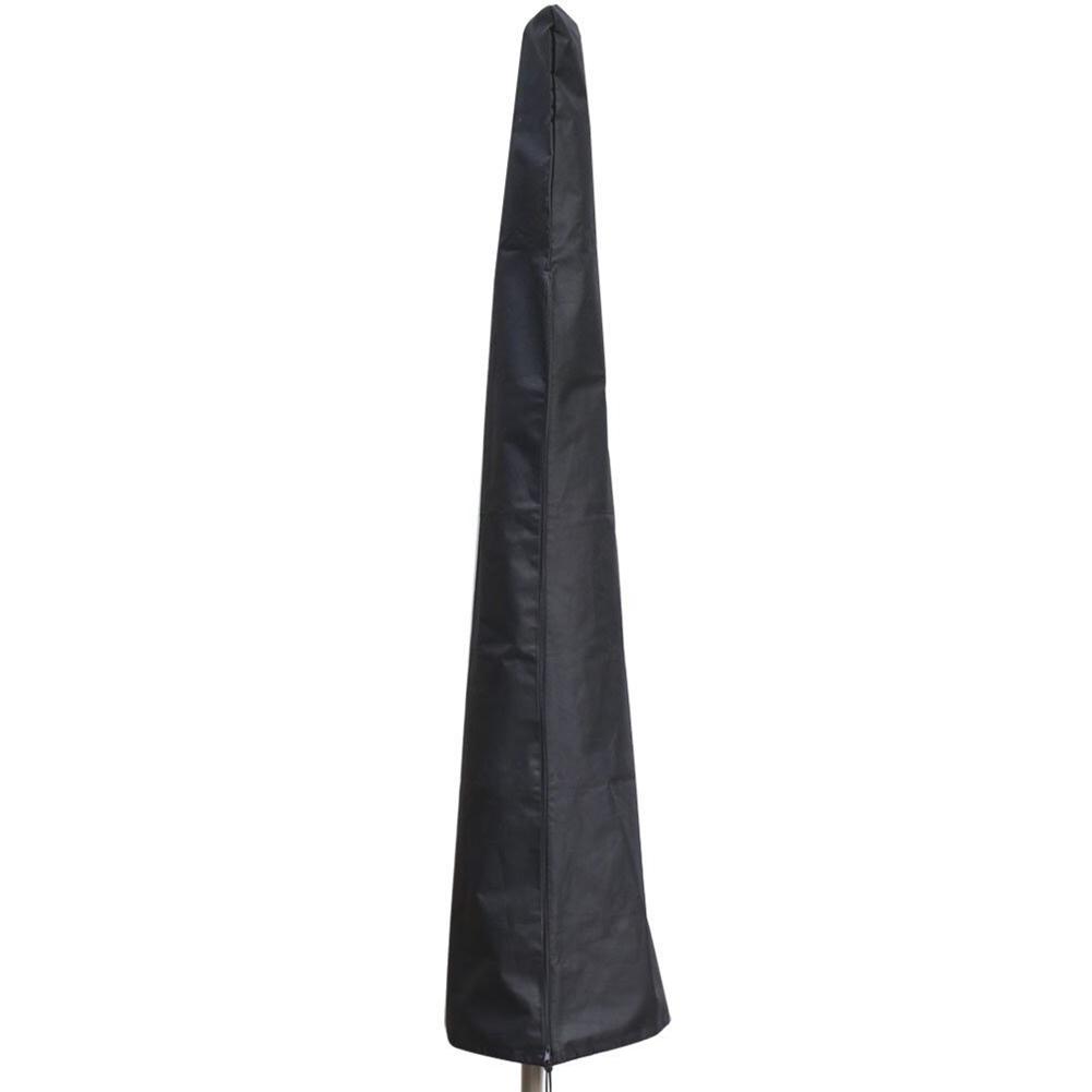 420D Oxford Doek Outdoor Tuin Patio Parasol Paraplu Cover Waterdicht Stofdicht Paraplu Zakken Thuis Rits Zak: Black