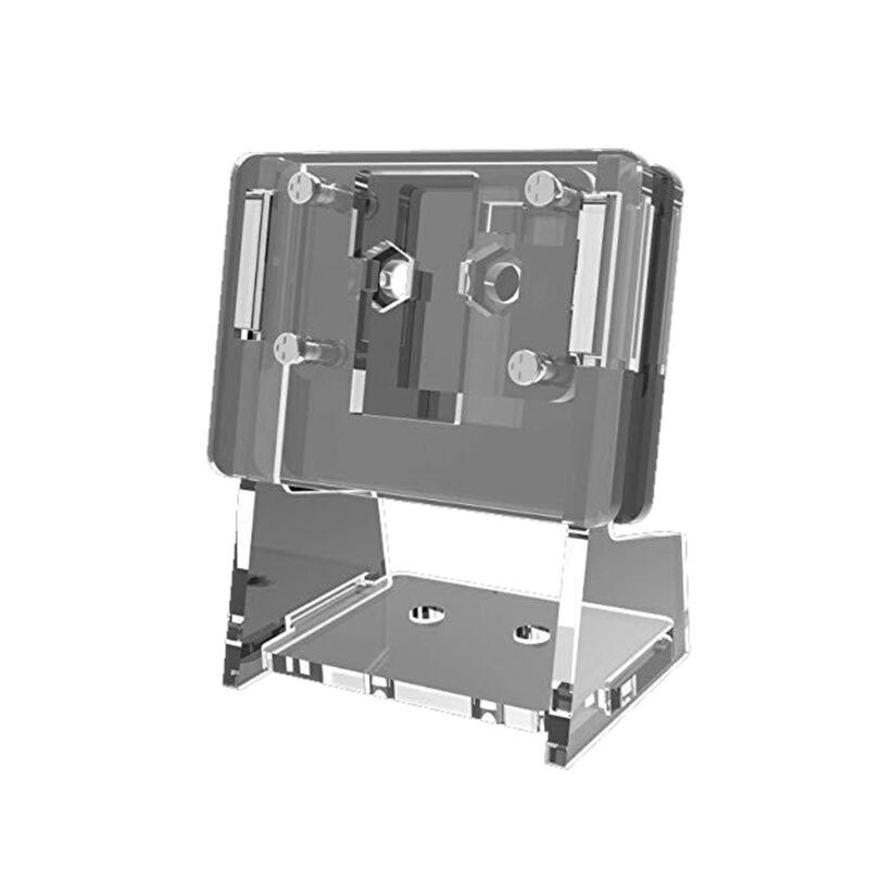 1Set Transparant Acryl 5MP Camera Houder Clear Ondersteuning Beugel Case Voor Raspberry Pi 1-4 Voor V2 Officiële camera