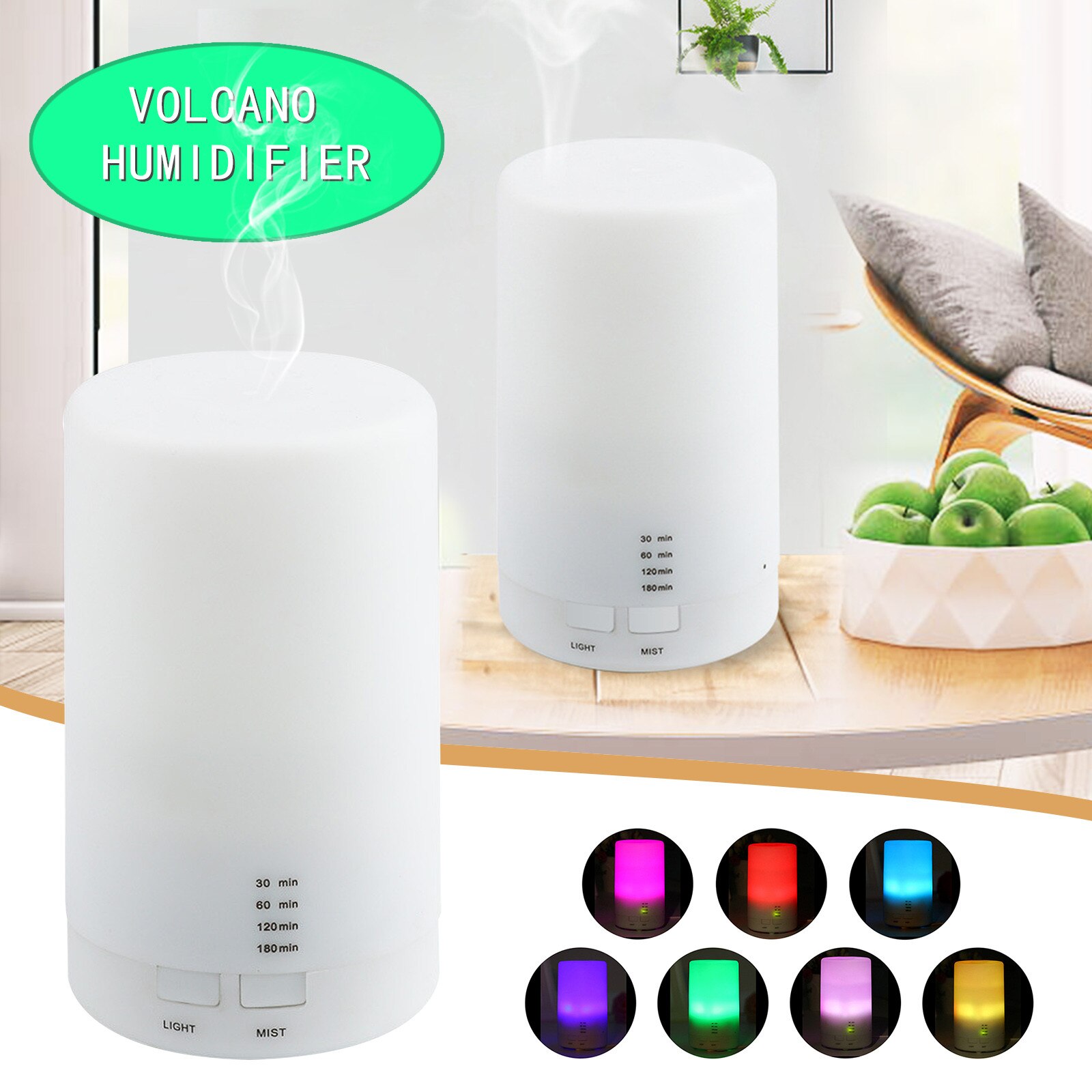 Ultrasonic Mist Maker Aroma Diffuser Air Aroma Essential Oil Diffuser Led Aroma Aromatherapy Humidifier Home Air Diffuser: A