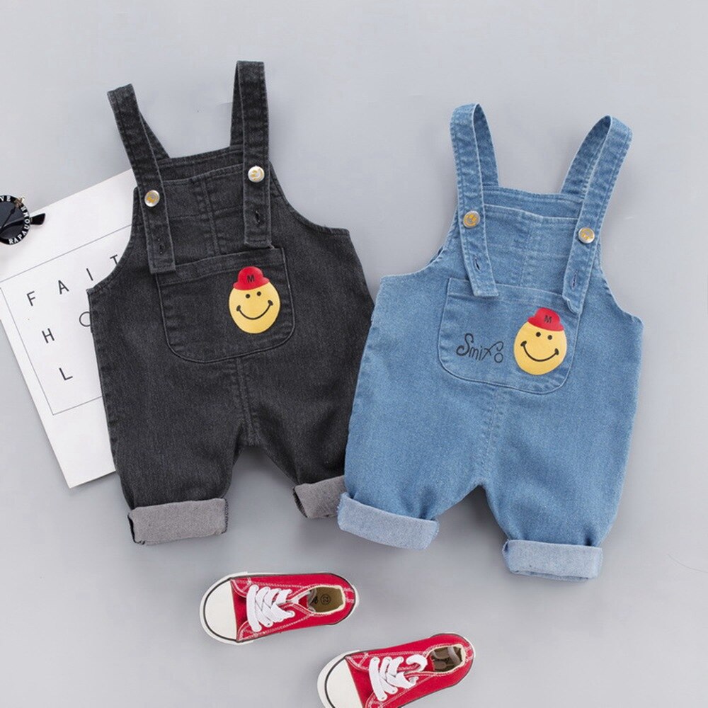 Casual bebê meninos calças de brim macacão calças compridas 2020 outono outfits crianças lavadas denim calças jeans pant s11104