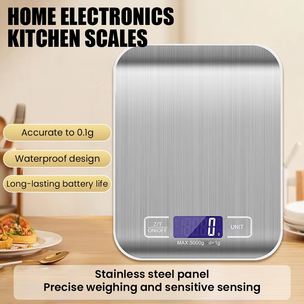 Household Kitchen High-precision Electronic Pastry Baking Scale Small Food Baking Scale 10kg/1g Accurate Weighing