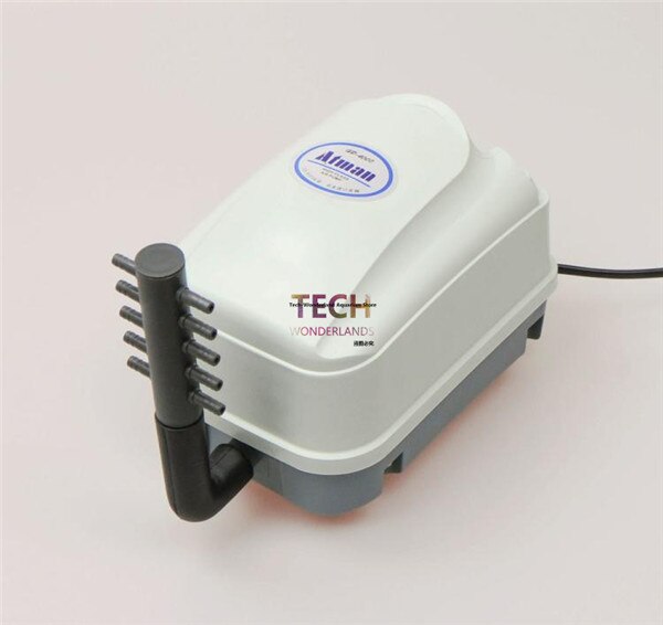 High flow ultra silent air pump for aquarium koi pond oxygen pump seafood pool increase air Atman HP-4000