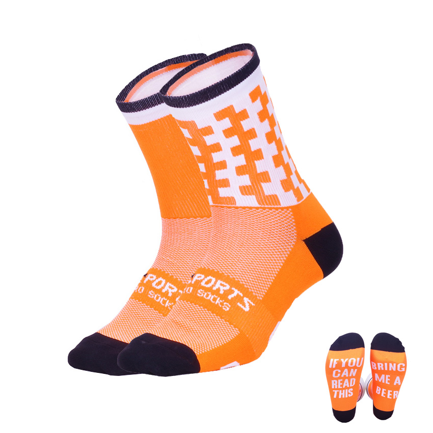 DH SPORT Lustige Lauf Socken Professionelle Sport Socken Frauen Männer Stilvolle Radfahren Kompression Camping Klettern Socke 38-45