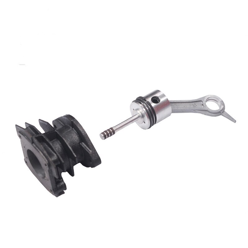 Pcp pomp dubbele cilinder compressor reserveonderdelen cilinder met putter drijfstangen en zuiger 1 set/partij: Hogedrukcilinder