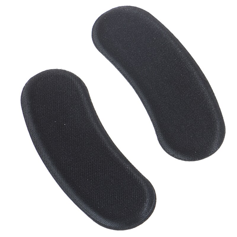 5 par usynlige sko-indlægssåler indsæt hæle beskyttende anti-slip pudepuder: Sort