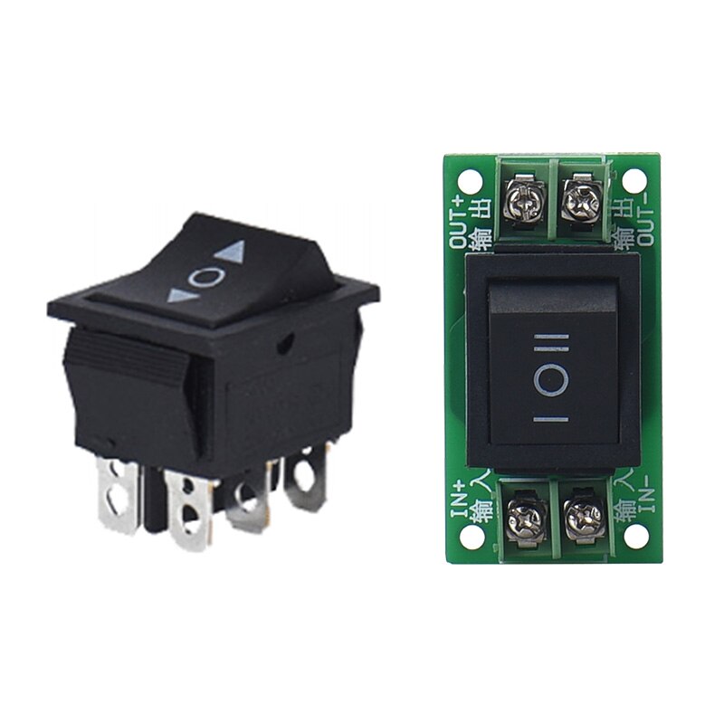 Rocker Switch connector tatami perforator Hall Connector Wire Magnetic Sensor DC24V Relay dc 12v accessories: IPS-A6-RockerSwitch