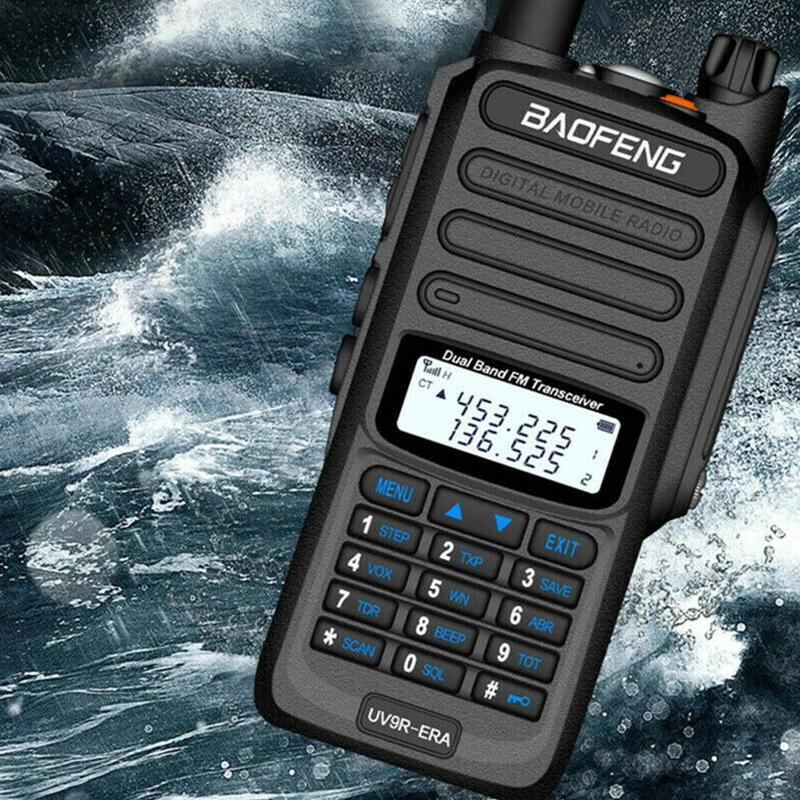 Baofeng 新トランシーバー 25 キロIP68 防水baofengラジオ 9Rラジオuhf cb comunicador uv-9rプラスvhf時代uvハム時代M0I0