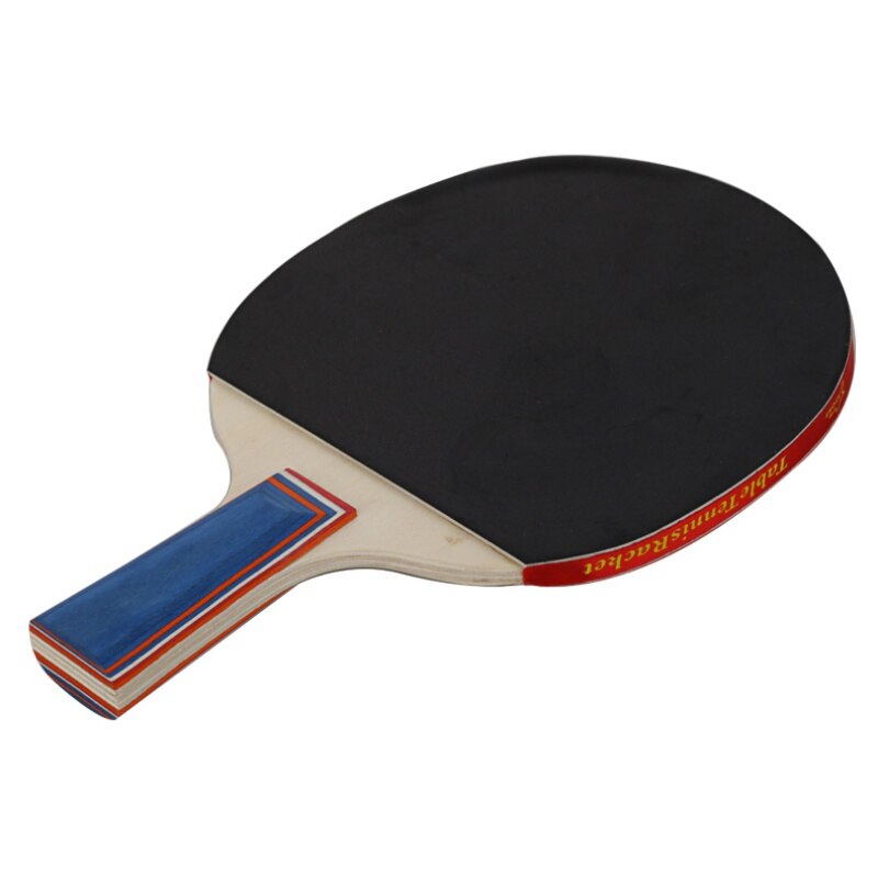 2pcs Carbon Fiber Table Tennis Rackets With Double Face Pimples Ping Pong Racket With 3 Ball