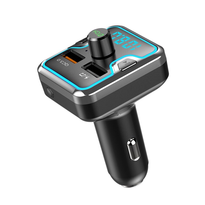 Autolader Auto MP3 O Speler Fm-zender Fm Modulator Bluetooth 5.0 Handsfree Bellen Bluetooth Car Kit QC3.0