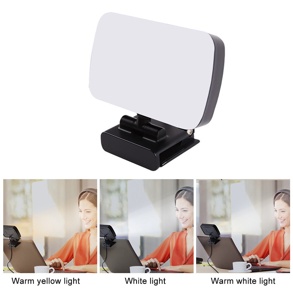 120 LEDs Light Video Conference Lighting Kit Zoom Lighting for Computer with Tripod Stands Computer Desk Light lamp