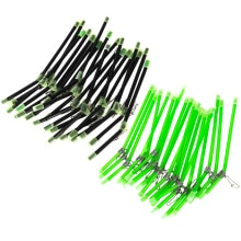 20Pcs Zee Vissen Anti-Tangle Boom Tube Balance Connector Anti Gieken Glow In Nacht Vissen Rig Gebogen Gieken visgerei