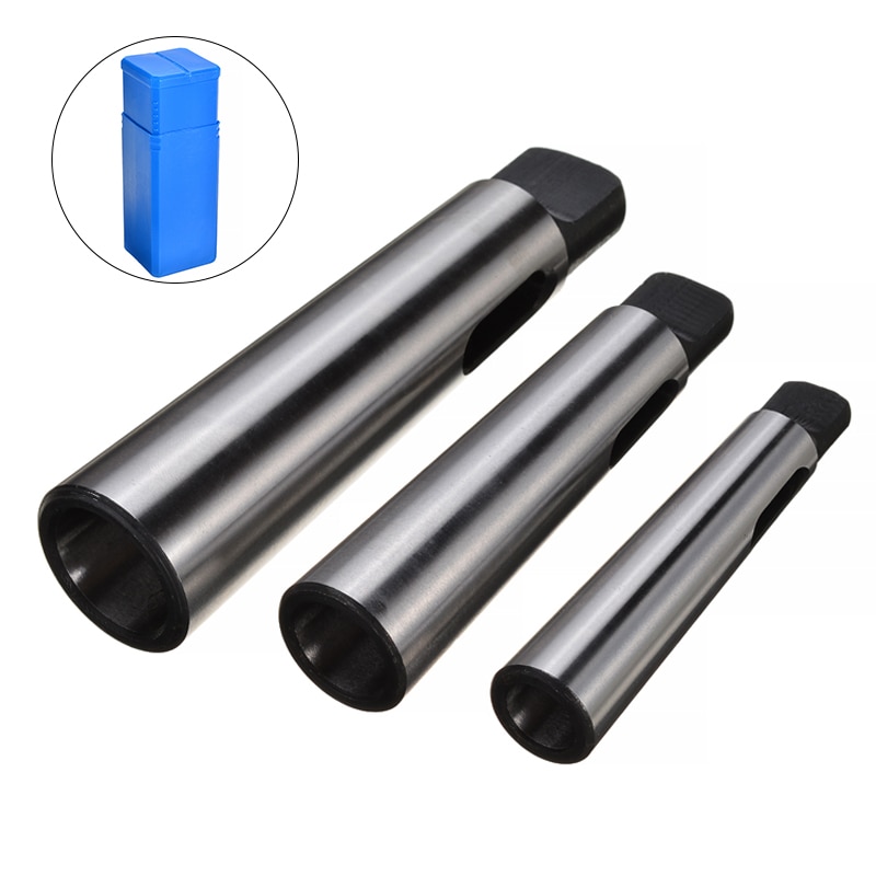 3Pcs Morse Taper Set MK4-MK3-MK2-MK1 Tapered Sleeve Morse Taper Adapter Reducing Drill Sleeve For Morse Taper Adapter Tools