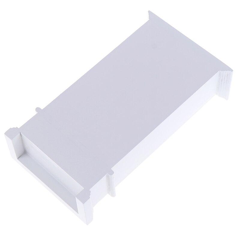 1/12 schaal houten kast garderobemeubel model met spiegel